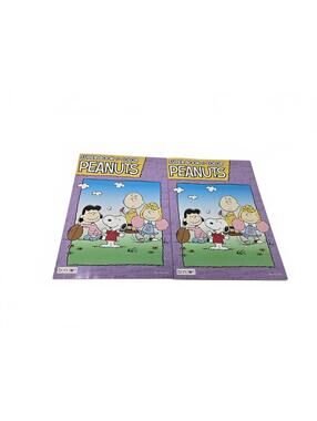 Peanuts Coloring Book Set of 2